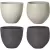 MCarr 72pc Ro-Cement Planter Pallet Mixed Colors