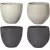 MCarr 108pc Ro-Cement Planter Pallet Mixed Colors