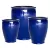 MCarr 15pc Tall Smooth Planter Pallet Admiral Blue