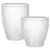 MCarr 30pc Round Fern Planter Pallet White