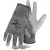 BOSS XL Grey Nylon Coated Pu Palm