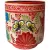 Talavera 11" Bella Especial Tall Cylinder Red