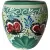 Talavera 11"Hx9.5"W Bella Especial Ovalo Pot Teal