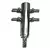 Chrome Air Divider 4 Outlet