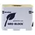 Gro Block Improved Medium 4Inches GR7,5 w/ hole (4Inchesx4Inches3.1Inches) wrapped (6/strip- 32 strips per cs) 192 per case
