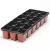 Landmark True Super Slim 18 Count Landscape Tray Black 100 Per Case / 24 Cases Per Pallet