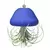 APM Air Plant Jellyfish Royal Blue/Gold