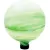 Gardener Select 10" Green Swirl Glass Gazing Globe