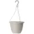 Grower Select 13.00 Everest Hanging Basket, With 22in Hanger, Cotton White, 64 per Case, 12.99n OD x 7.48in H, 2.8 Gallon