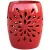 MCarr 19" Starburst Garden Stool Red