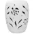 MCarr 19" Tall Sea Turtle Stool White
