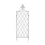 Panacea 71"X23.5" Trellis Lattice Black