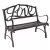 Painted Sky Loveseat Love Iron