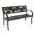 Painted Sky Bench Sunflower 2 Tone Tube Steel