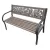 Painted Sky Bench Wildflower 2-Tone Steel
