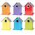 Woodlink Wren & Chickadee Houses Assorted