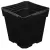 Gro Pro Black Plastic Pot 5.5 in x 5.5 in x 5.75 in (200/Cs)