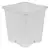 Gro Pro Premium White Square Pot 9 in x 9 in 10.5 in (100/Cs)