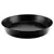 Black Premium Plastic Saucer 20 in (5/Cs)