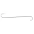 Bamboo Supply 18" Wire S Hook Galvanized 25/BD