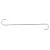 Bamboo Supply 24" Wire S Hook Galvanized 25/BD