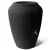 Algreen 50gal Wicker Rattan Rain Barrel Black