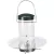 Birds Choice 12" Classic Hanging Feeder with Protective Cover Clear