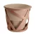 HC 4" Curio Planter Artisan Taupe w/ Copper Stand