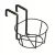 Panacea 8" Ring Over The Deck Adj Flower Pot Holder Black
