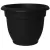 Bloem 8" Ariana with Grid Planter Black*