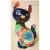 Talavera Cat Looking Back