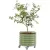 Vego Garden Self-Watering Rolling Planter Olive Green