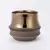 PHG 6"x5.5" Santa Barbara Planters Rustic Gold Case of 8