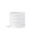 PHG 6"x5.5" Moon Gate Orchi Orchid Planter Bright White