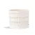 PHG 6"x5.5" Moon Gate Orchi Orchid Planter Sand Milky White