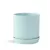 PHG 5"x5.5" Fluted Cylinder Planter Pastel Green Case of 8
