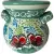 Talavera 10" Bella Especial Moreliana Pot Teal