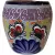 Talavera 12" Bella Especial Ovalo Pot Blue