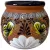 Talavera 11.5" Bella Especial Esfera Pot Barro