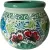 Talavera 14" Bella Especial Esfera Pot Teal