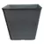Austram 12" x 12" x 18" Vizcaya Square Planter Anchor Grey