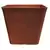 Austram 12" x 12" x 18" Vizcaya Square Planter Anchor Rust