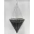 Gardener Select 14 Plastic Cone Hanging Basket Dark Blue, Black, Brown