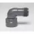 Sch. 40 Gray PVC Elbow 1 in. MIPT x Swivel Manifold | 306-009
