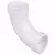 DWV-PVC LONG TURN 90 SLIP 4"