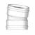 Sewer Elbow, 4"Gasketed PVC G Series SDR-35 11-1/4 Degrees 1/32 Bend