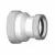 Adapter Coupling, 4"Gasketed Sewer Hub x Gasketed DWV Hub PVC H Series SDR-26