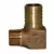 Hydrant Elbow, 1" x 3/4"Insert x MIP Lead Free Bronze