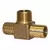 Hydrant Tee, 1"Insert x Insert x MIP Lead Free Bronze