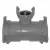 Lateral Tee, 2-1/2" x 2-1/2" x 2" Epoxy Ductile Iron LT Series 360 Degrees